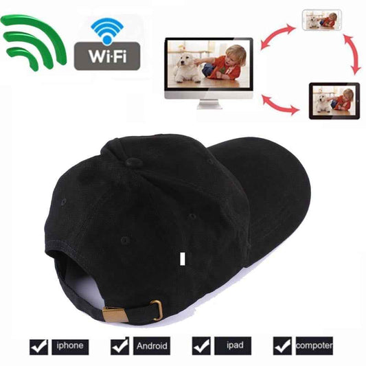 HD WIFI Hat Spy Camera Hidden Cap - Prozone