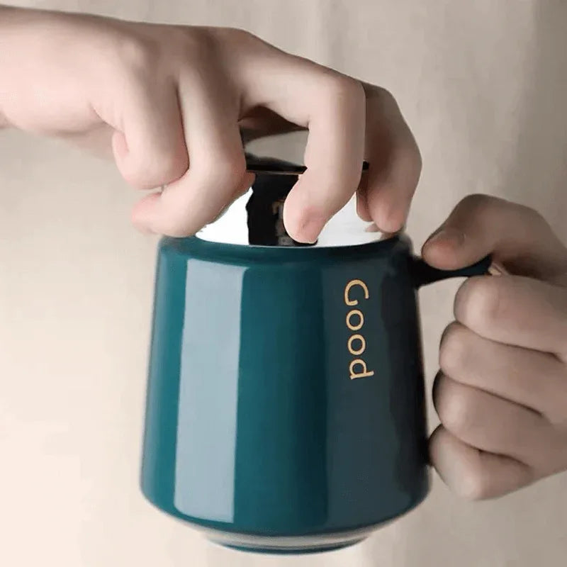 430ml unique nordic ceramic coffee cup - Prozone