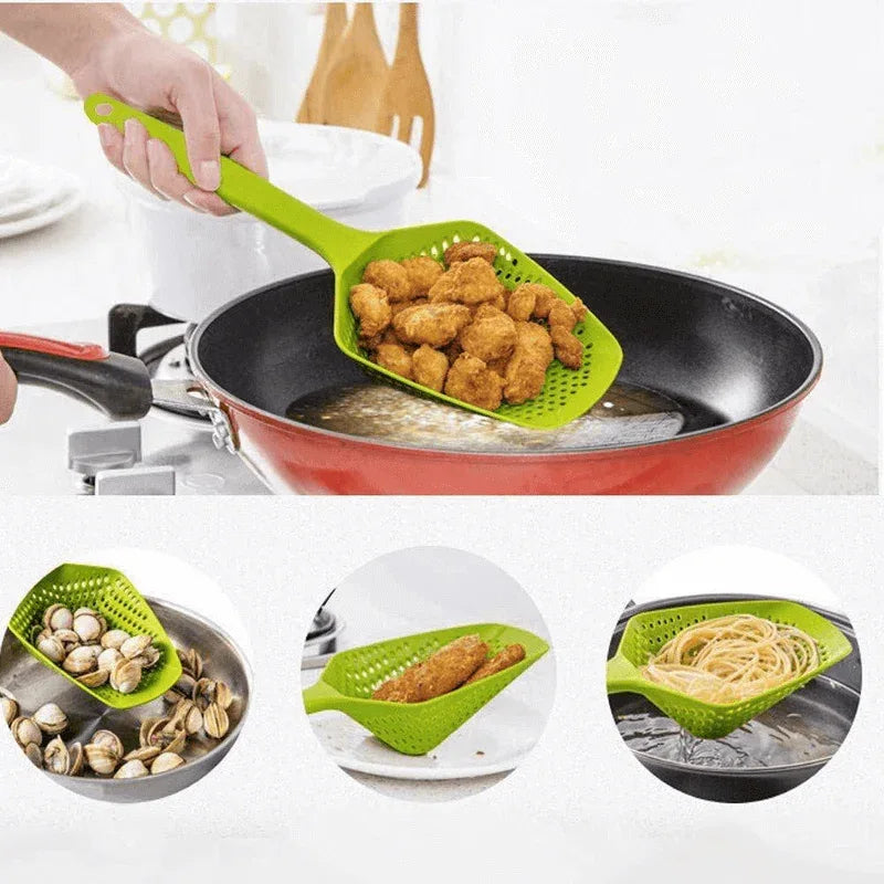 2 pcs kitchen scoop colander strainer - Prozone