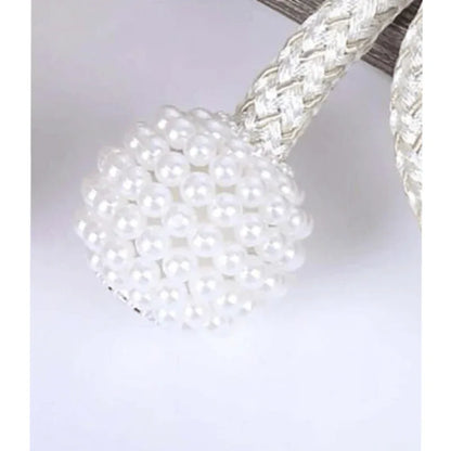 2 pcs magnetic pearl curtain buckle clip - Prozone