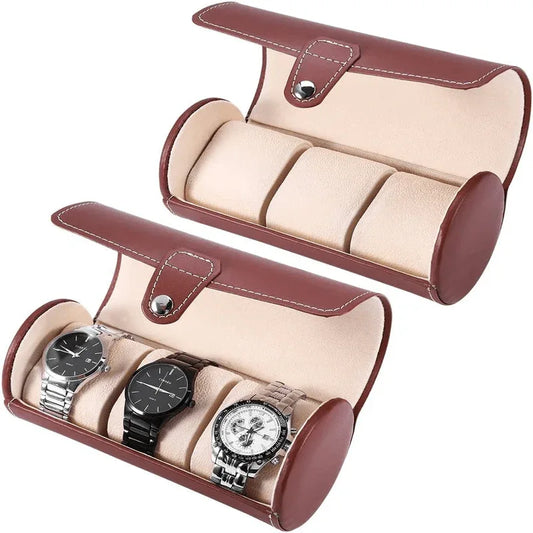 3 slot leather watch organizer - Prozone