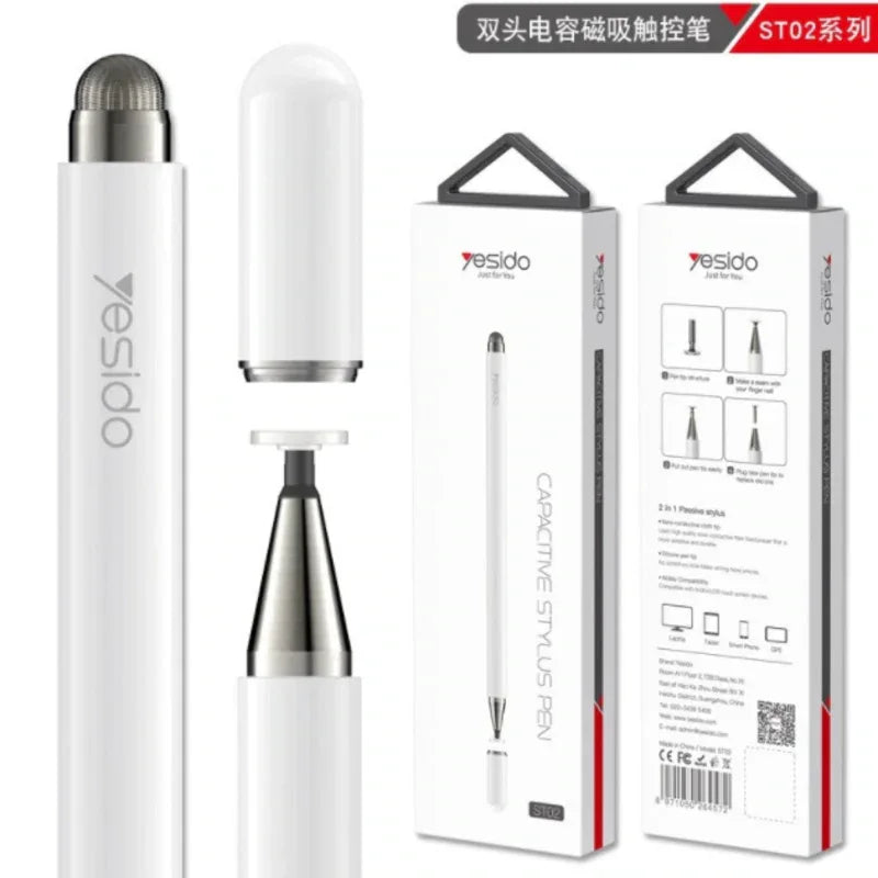2 in 1 disc touch magnetic capacitive stylus pen for ipad - Prozone