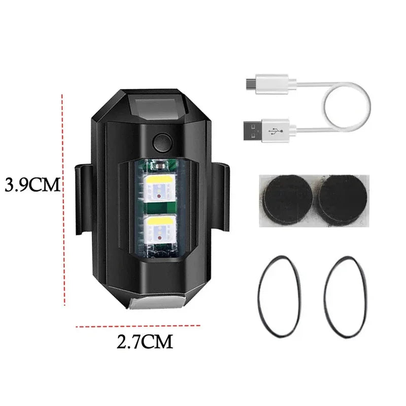 2 pcs universal led bike strobe lights - Prozone