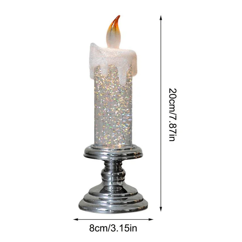 Creative glitter led candles light lamp - Prozone