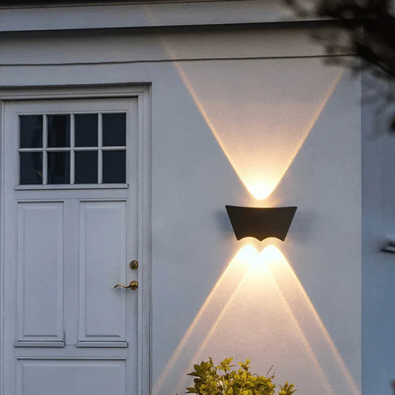 2 in 1 up down bat shaped wall lamp - Prozone