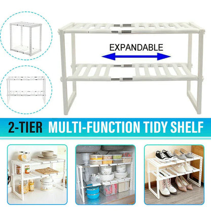 Multifunctional sink organizer storage shelf - Prozone