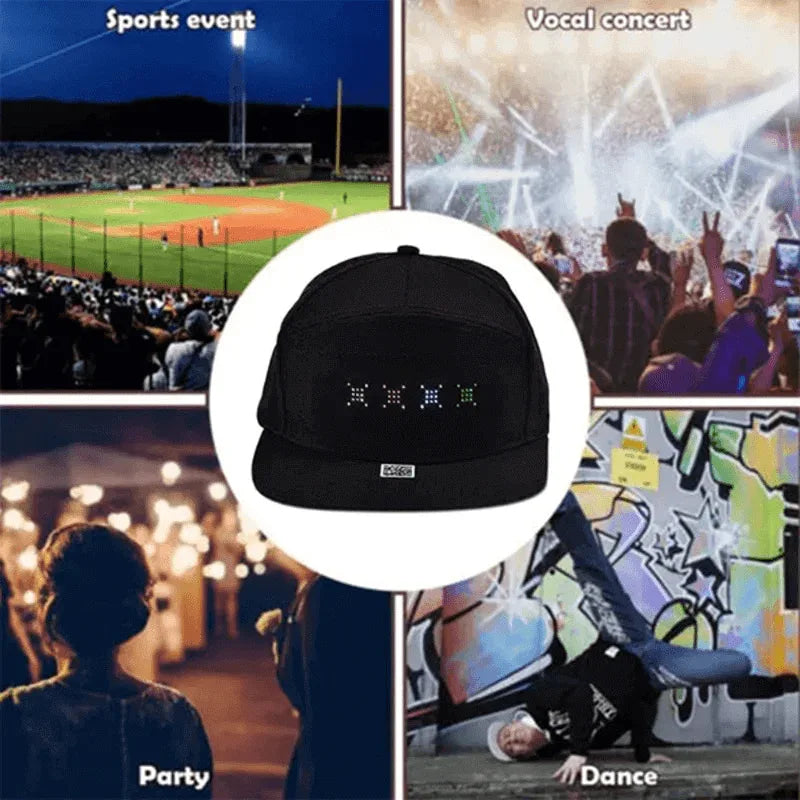 Bluetooth digital led cap - Prozone