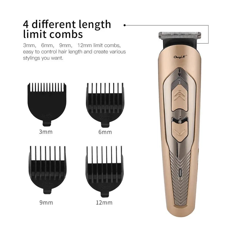 Pro electric hair clipper with 4 limit combs - Prozone