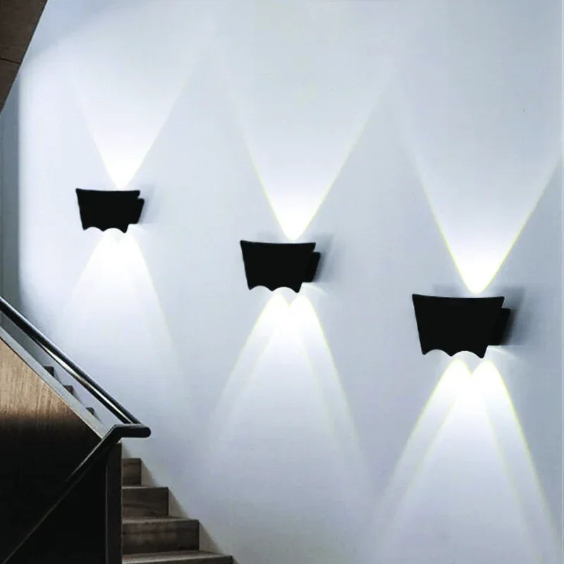 2 in 1 up down bat shaped wall lamp - Prozone