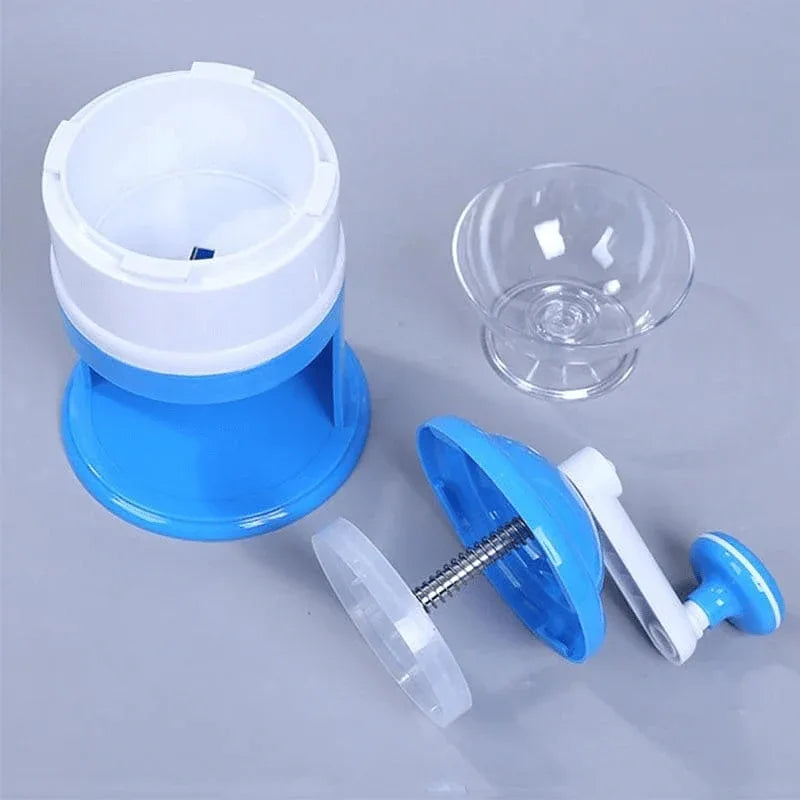 Hand crank ice crusher snow cone maker machine - Prozone
