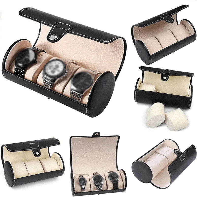 3 slot leather watch organizer - Prozone