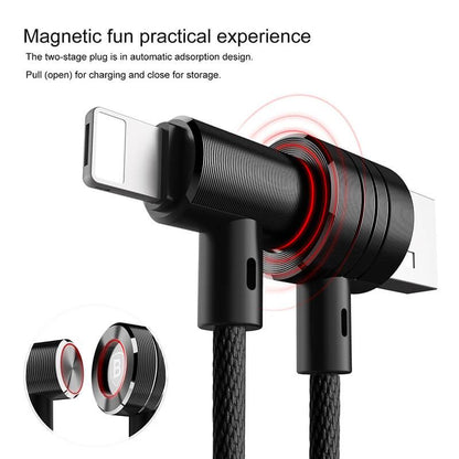 baseus 2 in 1 magnetic micro usb cable for android,ios - Prozone