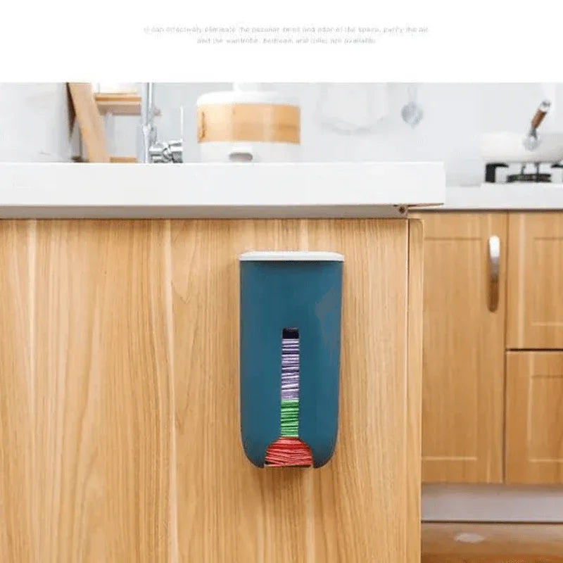 Self adhesive plastic shopping bag holder - Prozone