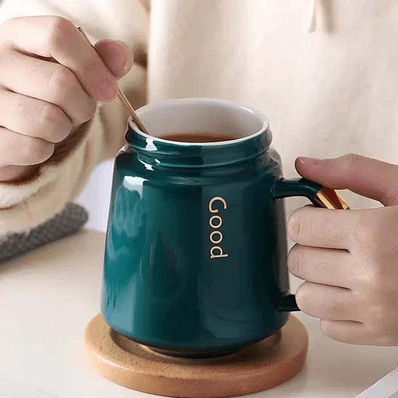 430ml unique nordic ceramic coffee cup - Prozone