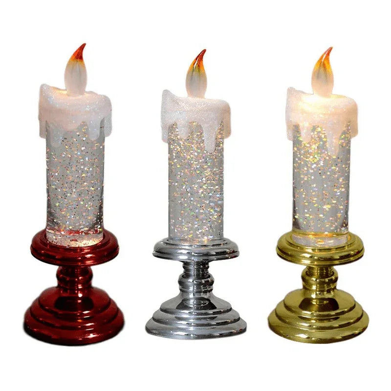 Creative glitter led candles light lamp - Prozone