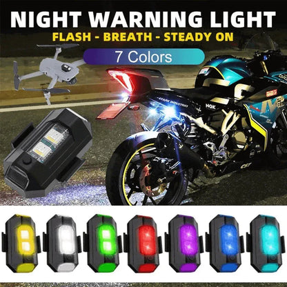 2 pcs universal led bike strobe lights - Prozone