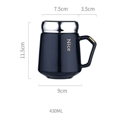 430ml unique nordic ceramic coffee cup - Prozone