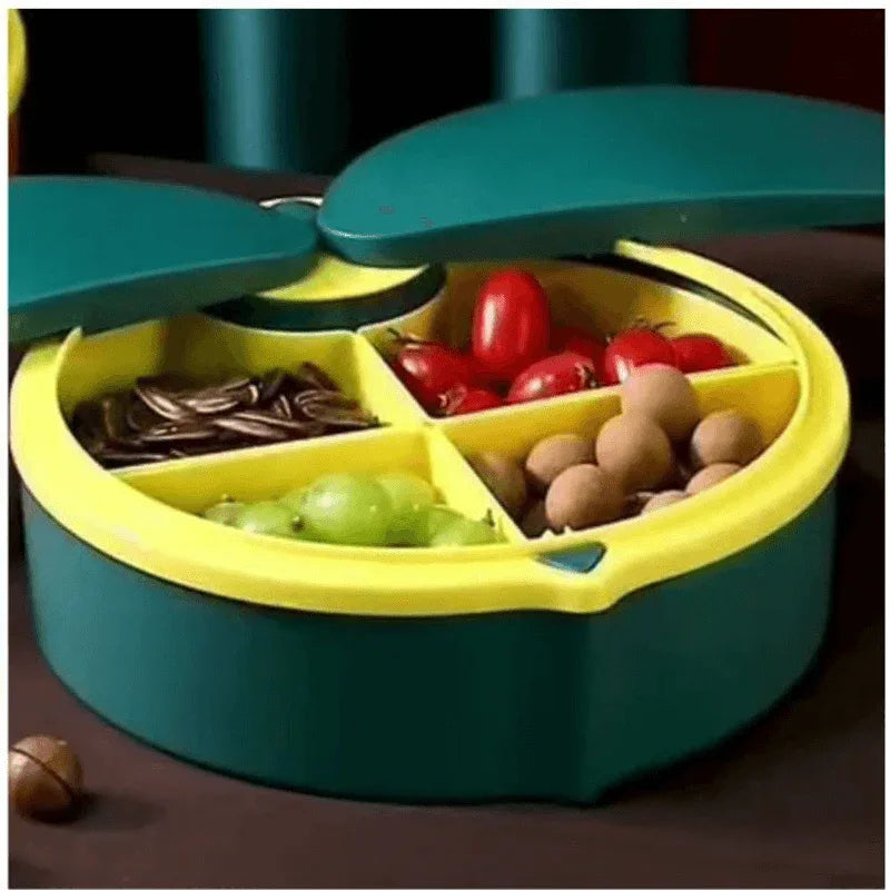 4 partition luxury dry fruit storage box - Prozone