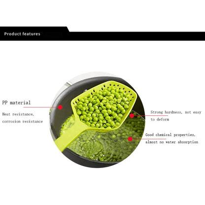 2 pcs kitchen scoop colander strainer - Prozone