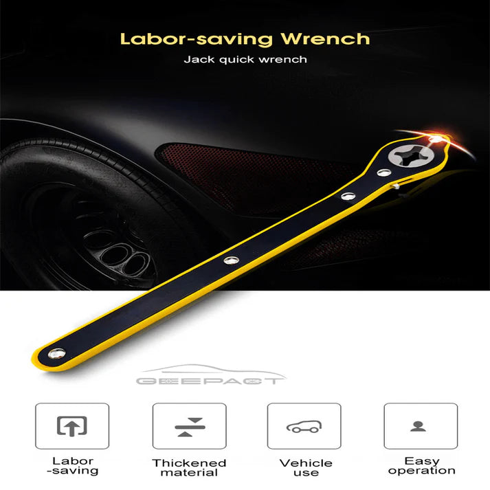 Automobile tire ratchet wrench for tire jack - Prozone