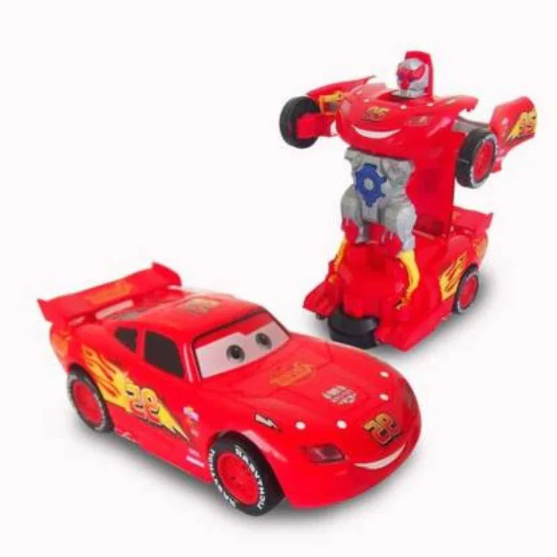 Mcqueen transfarmer car with lights sounds - Prozone