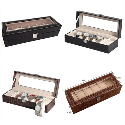 6 slot watch storage box - Prozone