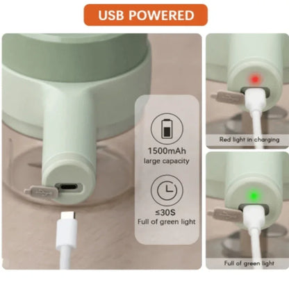 4 in 1 handheld electric food chopper - Prozone