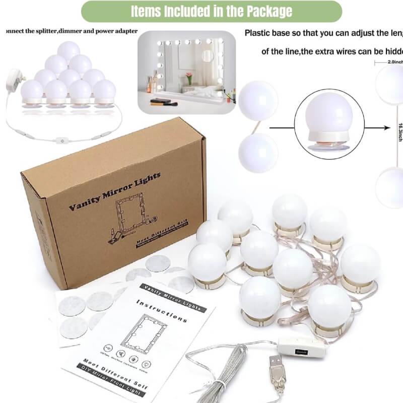 Light bulbs for makeup dressing table - Prozone