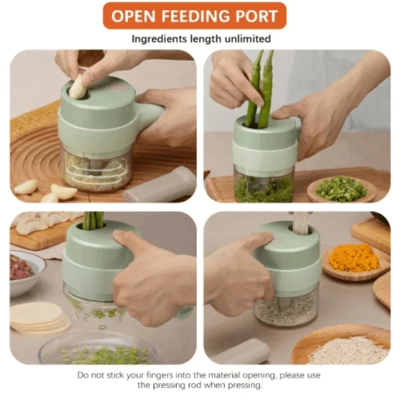 4 in 1 handheld electric food chopper - Prozone