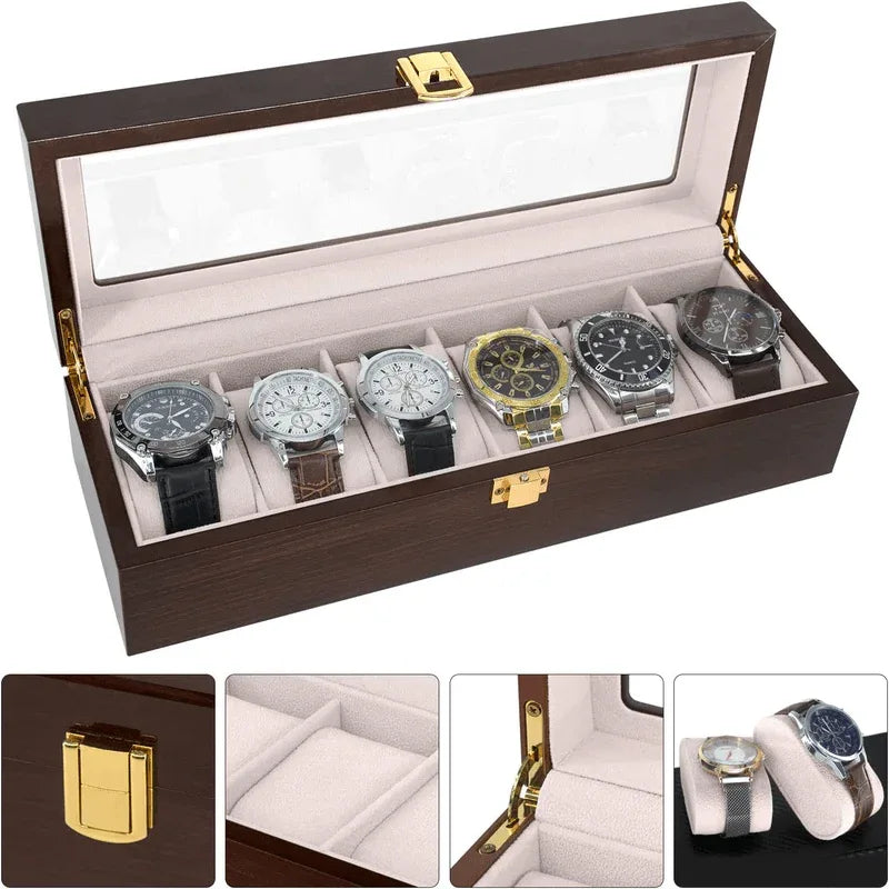 6 slot watch storage box - Prozone