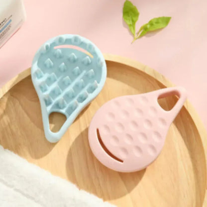 Silicone shampoo shower body hair massager - Prozone