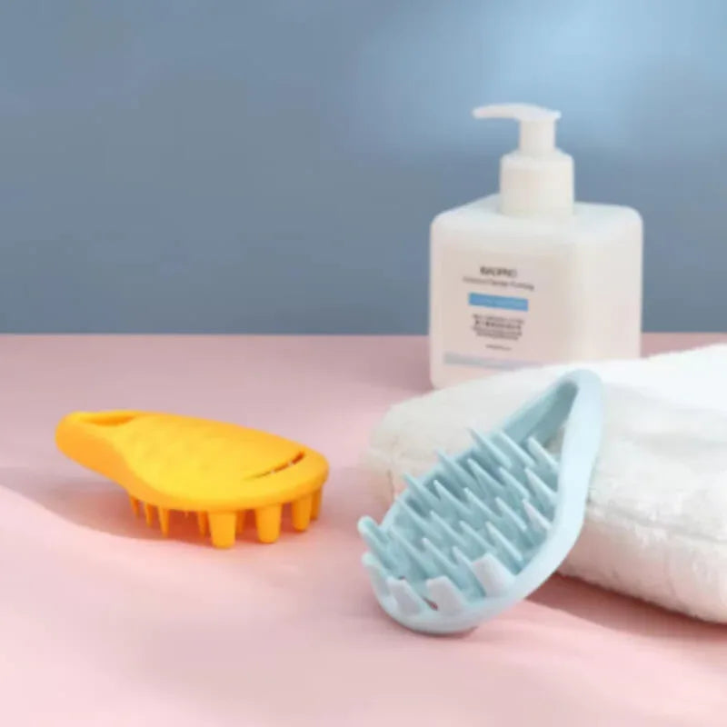 Silicone shampoo shower body hair massager - Prozone