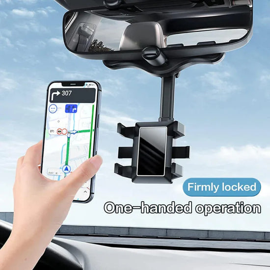 Universal 360 car rearview mirror phone holder - Prozone