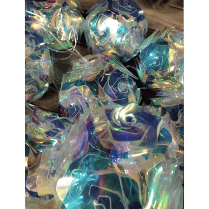 16 pcs fairy light multi crystal flower balls - Prozone