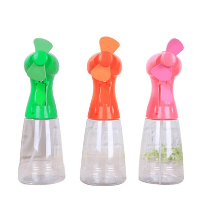 Creative misting fan with spray bottle - Prozone
