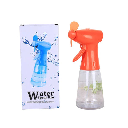Creative misting fan with spray bottle - Prozone