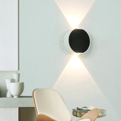 Up and down round wall light - Prozone