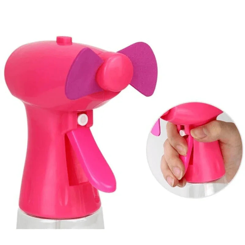 Creative misting fan with spray bottle - Prozone