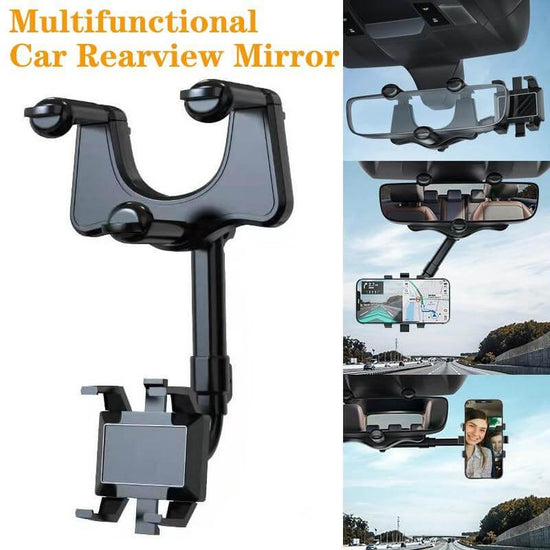 Universal 360 car rearview mirror phone holder - Prozone
