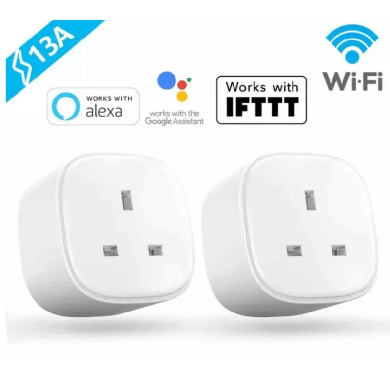 Pack of 2 meross smart wifi socket plugs mss210 - Prozone