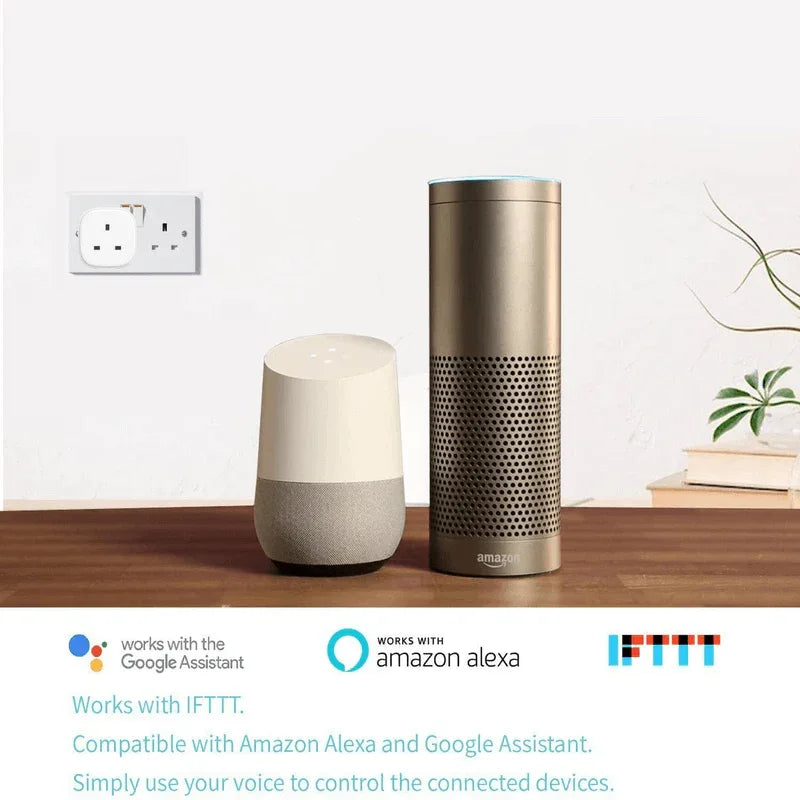 Pack of 2 meross smart wifi socket plugs mss210 - Prozone