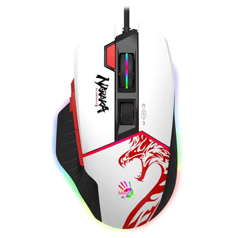 W95 max 12000 cpi ultra core activated rgb gaming wired mouse - Prozone