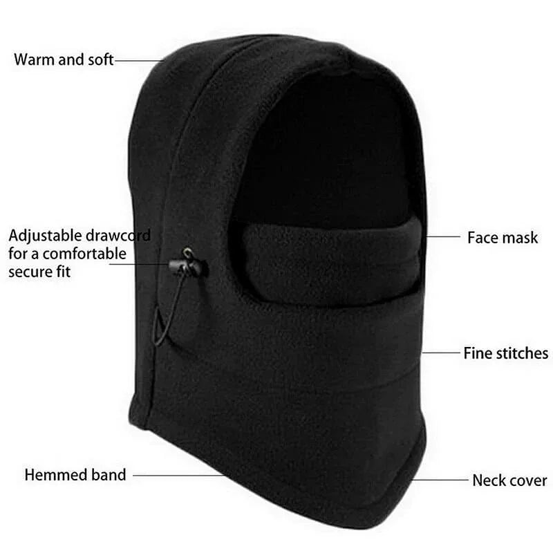 Balaclava hat neck warmer face mask cap - Prozone