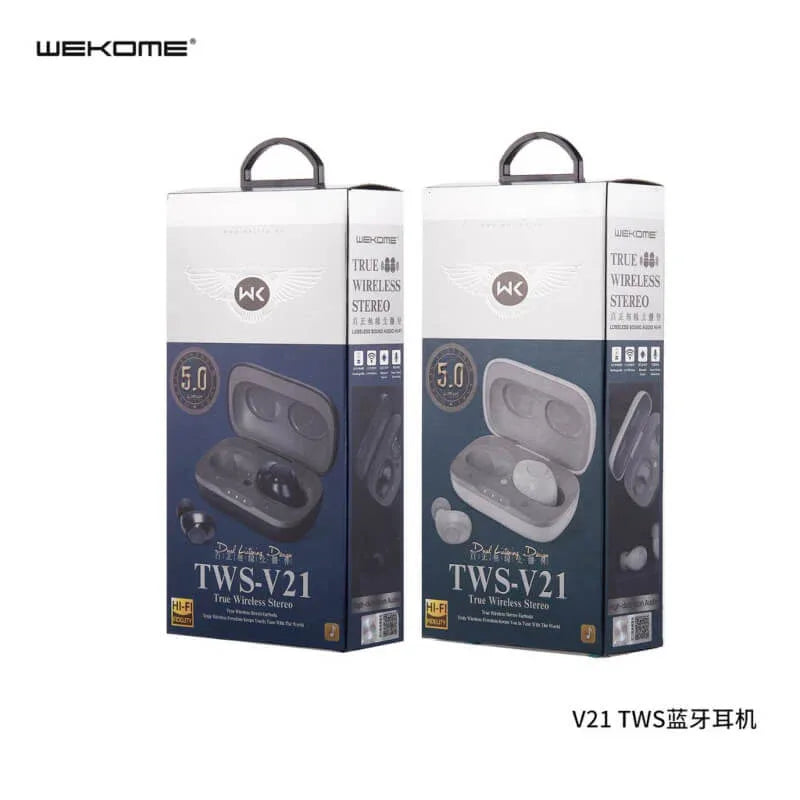 Remax wk tws v21 airdots bluetooth with charging dock - Prozone