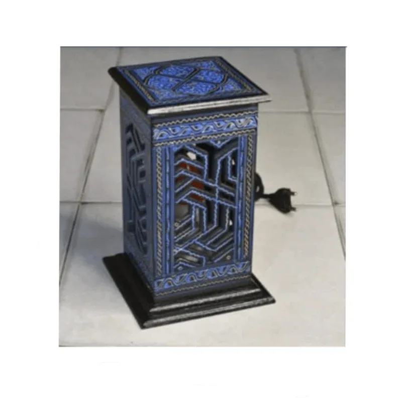 Decorative wooden lamp rustic - Prozone