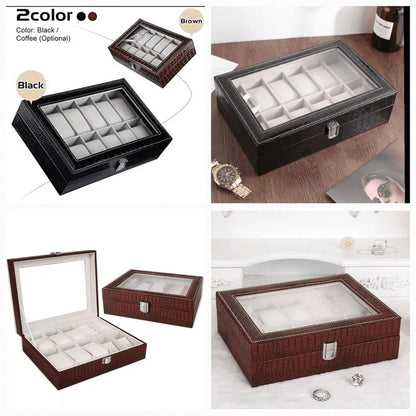12 slot watch storage box - Prozone