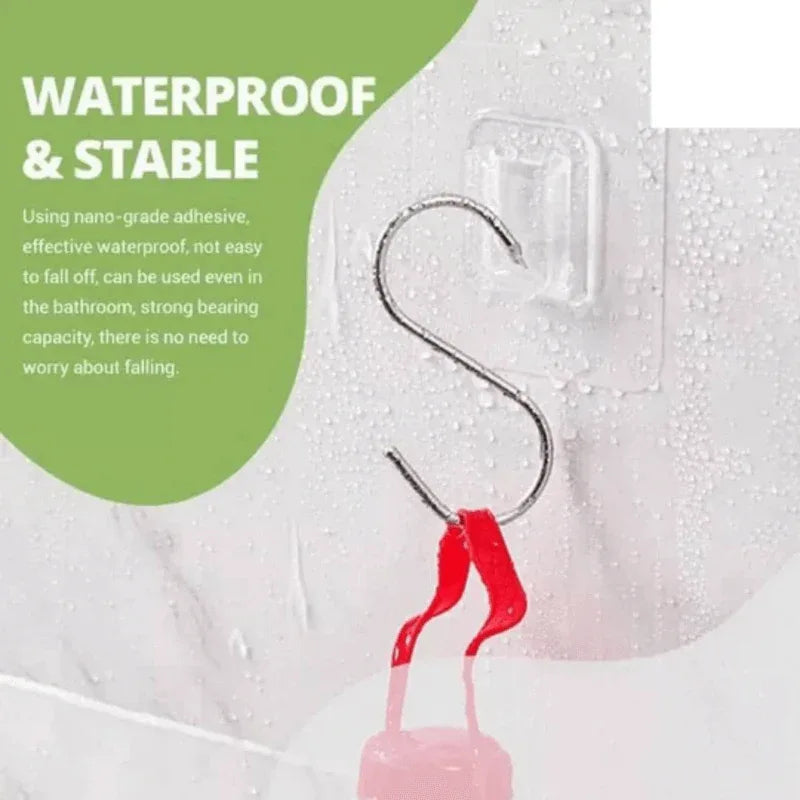 2pcs double sided adhesive wall hooks - Prozone