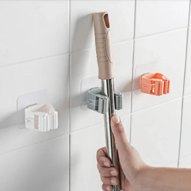 Wall mount broom holder - Prozone