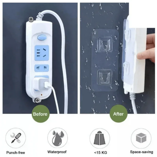 2pcs double sided adhesive wall hooks - Prozone