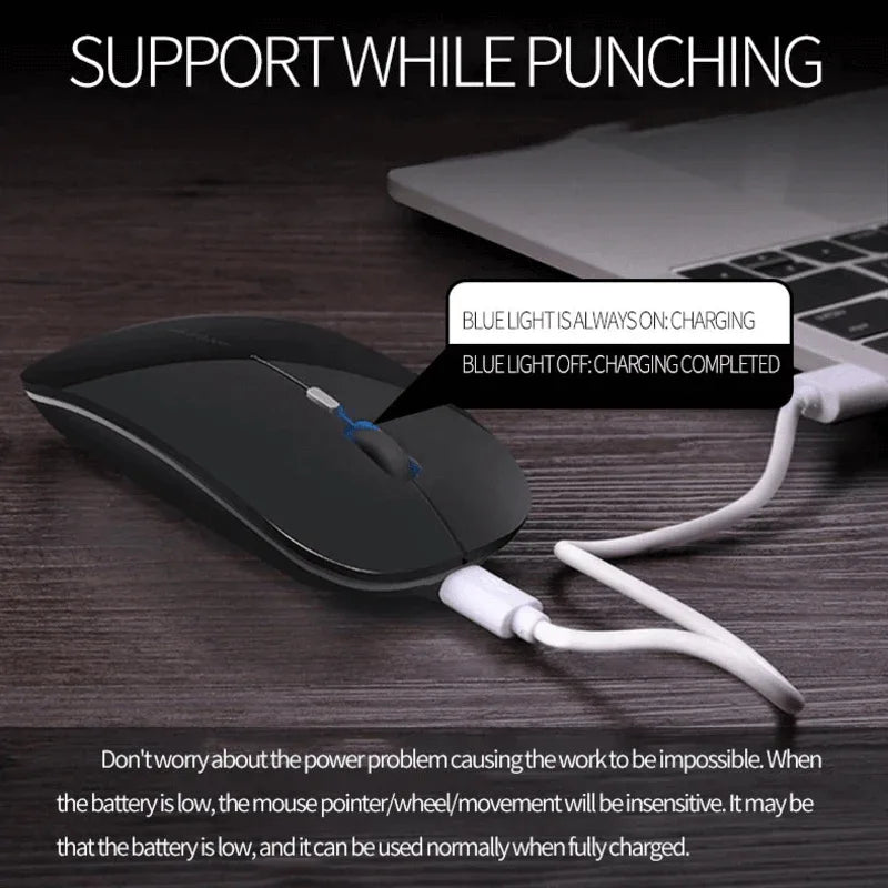 1600 dpi usb optical wireless mouse super slim - Prozone